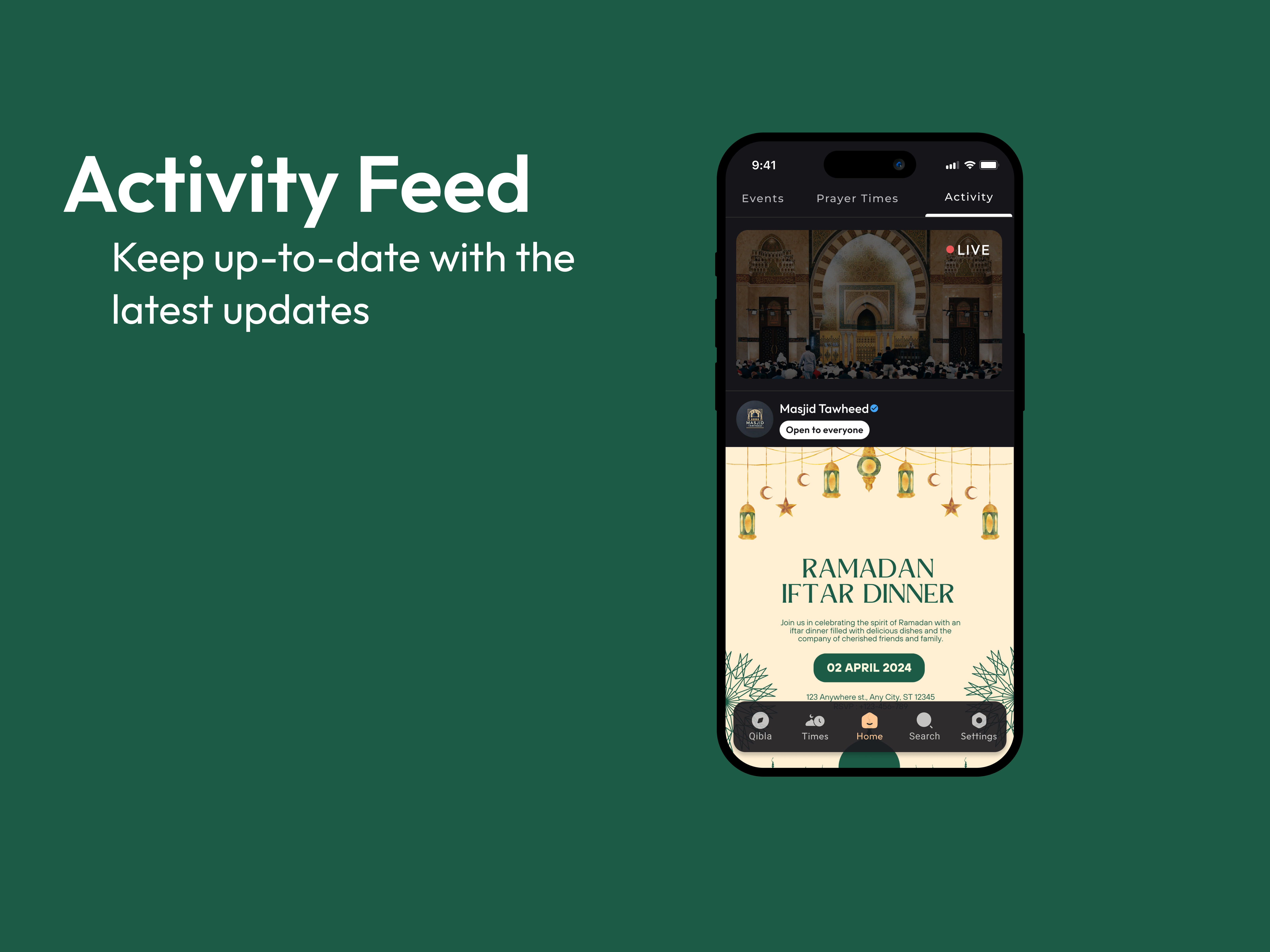 Activity Feed